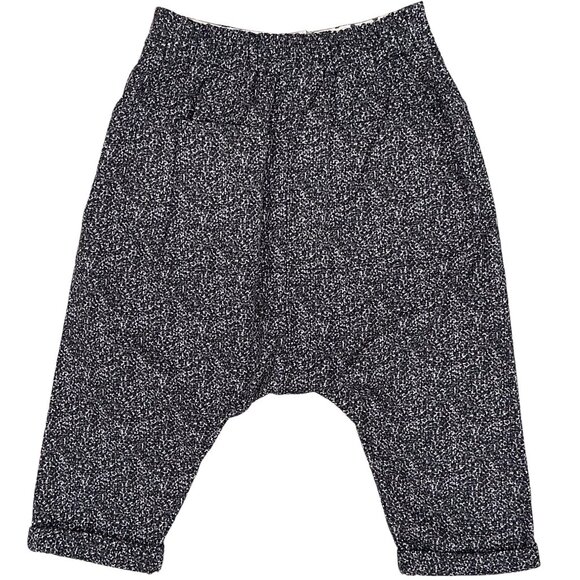 Whiple Streetstyle Drop Crotch Harem Style Printed Cropped Pants One Size Unisex - Picture 3 of 16